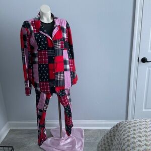Victoria Secret pajama red set,L.